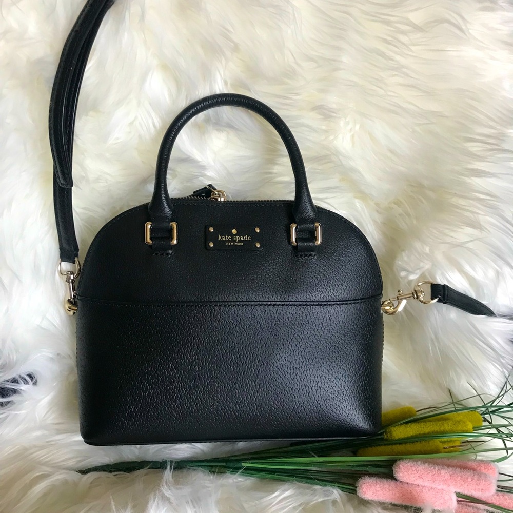 Crossbody Kate Spade Alma style Gold hardware